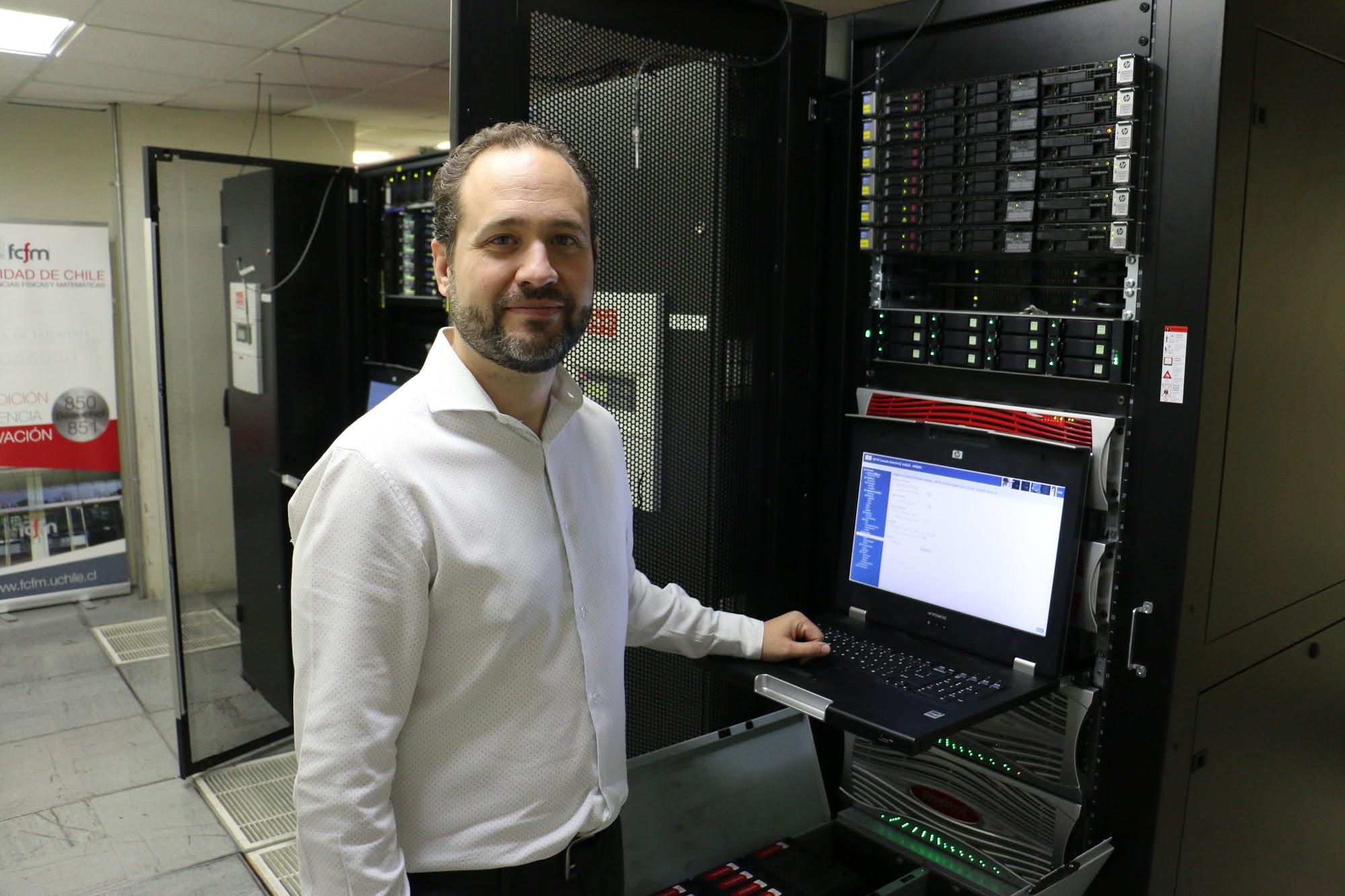 Ginés Guerrero, director del Laboratorio Nacional de Computación de Alto Rendimiento (NLHPC).