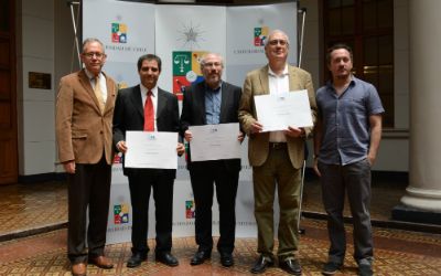 Mejores docentes son distinguidos en inicio de celebración del aniversario de la U. de Chile 