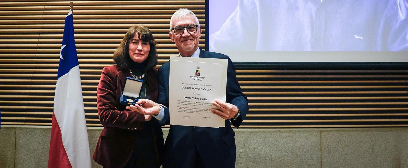 Mateo Valero, pionero en supercomputación, recibe el Doctor Honoris Causa de la U. de Chile