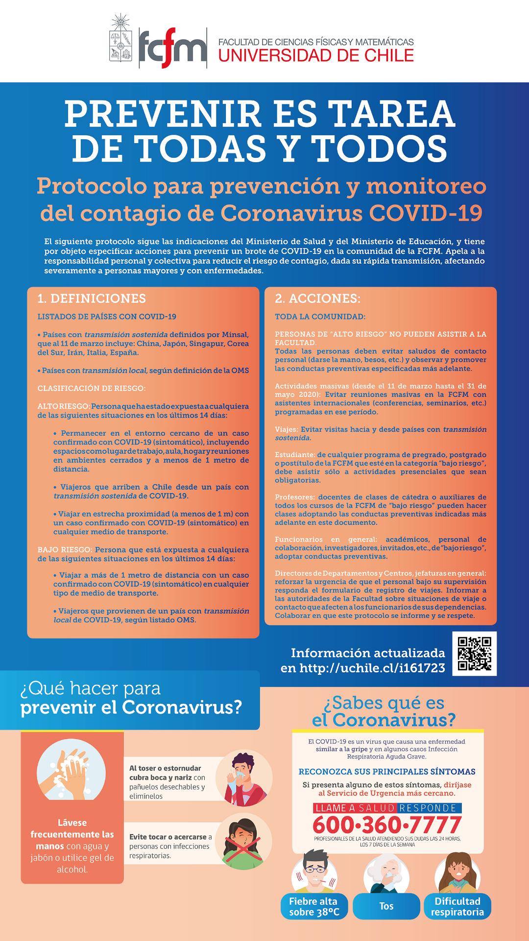 Ampliar informativo FCFM Coronavirus