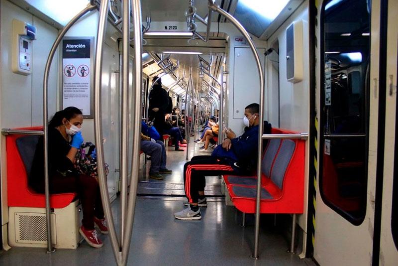 Entre el 16 y el 22 de marzo, el metro disminuyó un 55 por ciento sus viajes, siendo el medio de transporte con mayor baja esa semana.