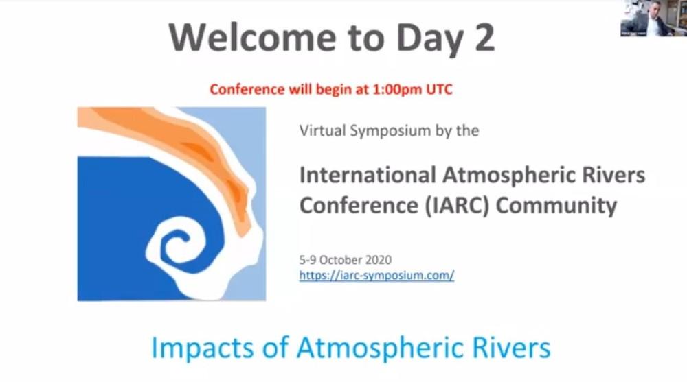 Esta es la tercera vez que se realiza la Conferencia Internacional sobre Ríos Atmosféricos.