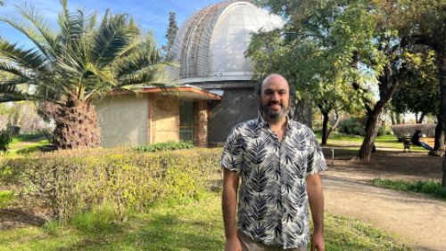 Patricio Rojo asume como director del Departamento de Astronomía FCFM