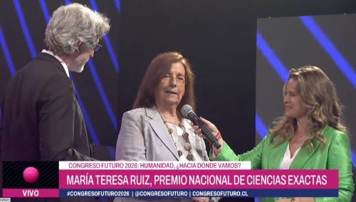 El homenaje a María Teresa Ruiz en Congreso Futuro 2026
