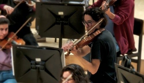 Beauchefiano es parte de la Orquesta Sinfónica Nacional Uchile
