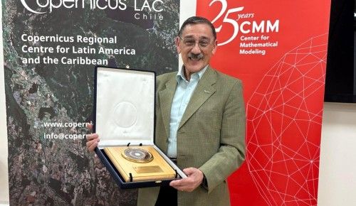 Director de CopernicusLAC Chile recibe prestigioso premio 