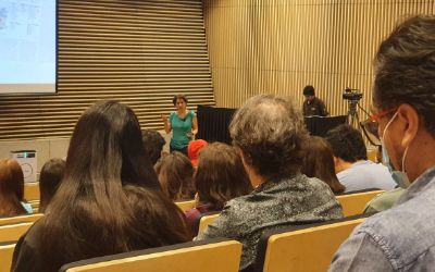 harla Magistral ministra del Medio Ambiente, Maisa Rojas: "Desafíos del cambio climático".