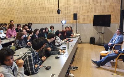 Conversación con el astronauta Christer Fuglesang.