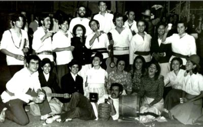 Conjunto Folclórico, Escuela de Ingeniería - Teatro Municipal 1971.