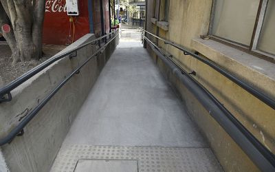 Nuevas rampas de acceso.