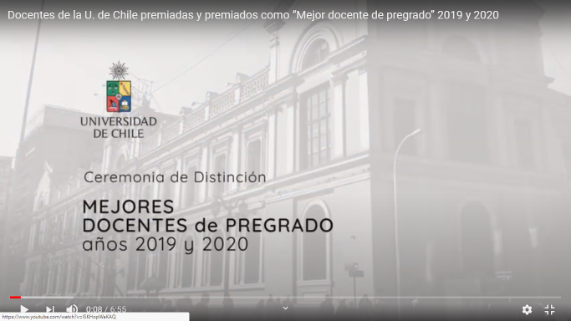 MEJORES DOCENTES 2019-2020