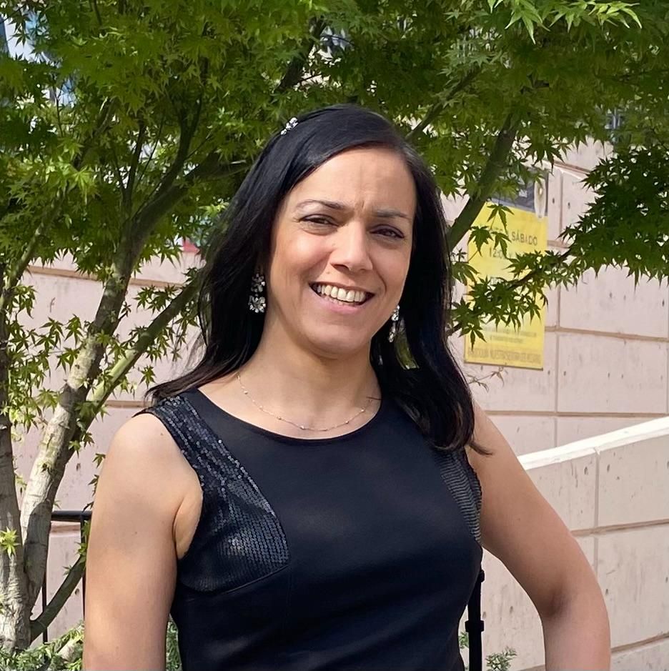 Liliana Calzada en el Departamento de Ingeniería Civil