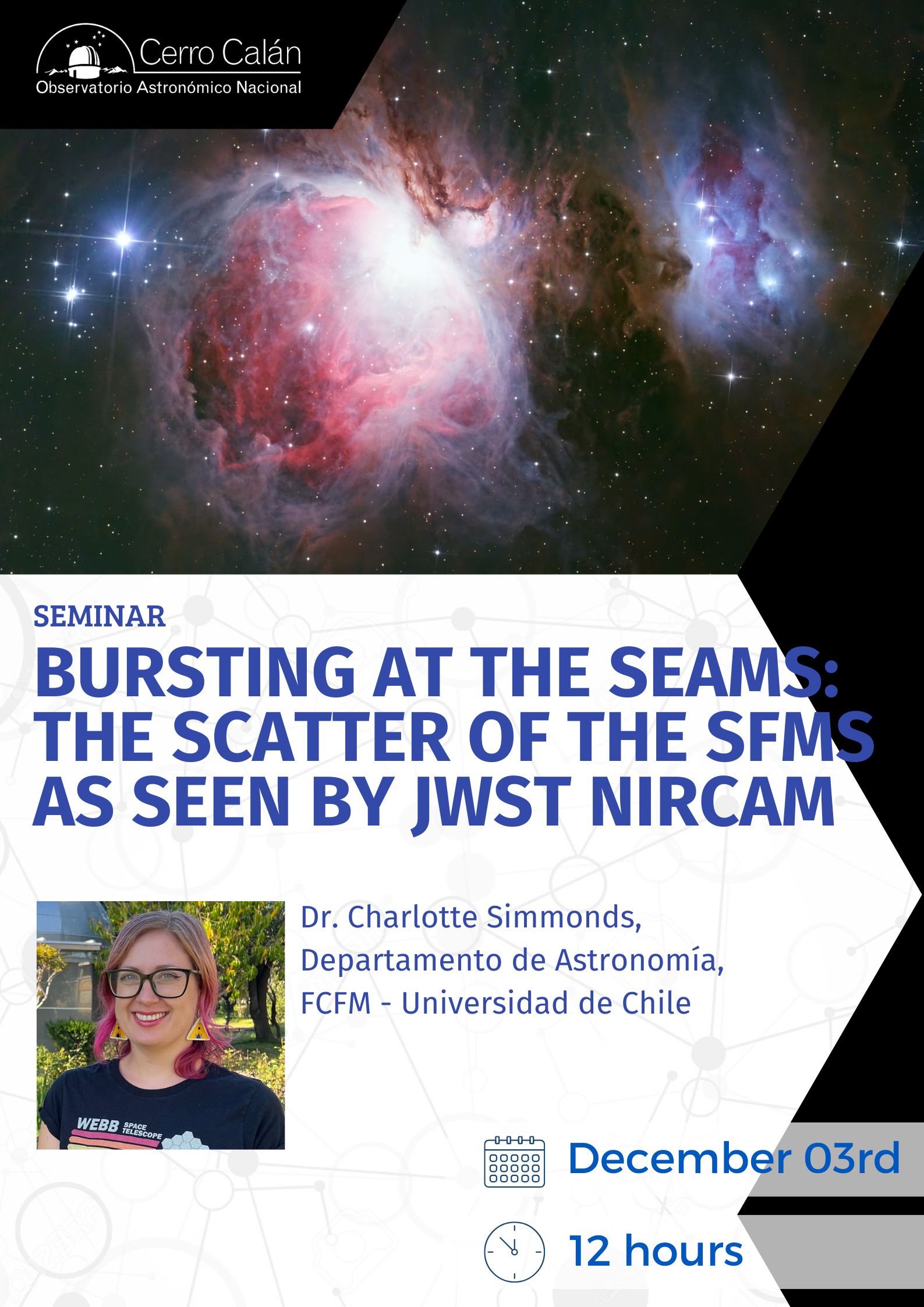 Star-forming main sequence, based on NIRCam photometry