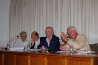 Servet Martínez, Francisco Brieva, Juan Asenjo y Patricio Meller.