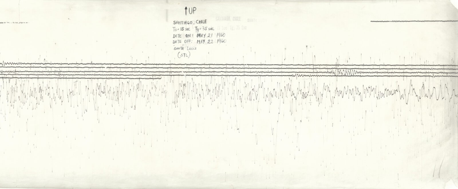 Sismogramas del megaterremoto de 1960 son puestos a disposición del público