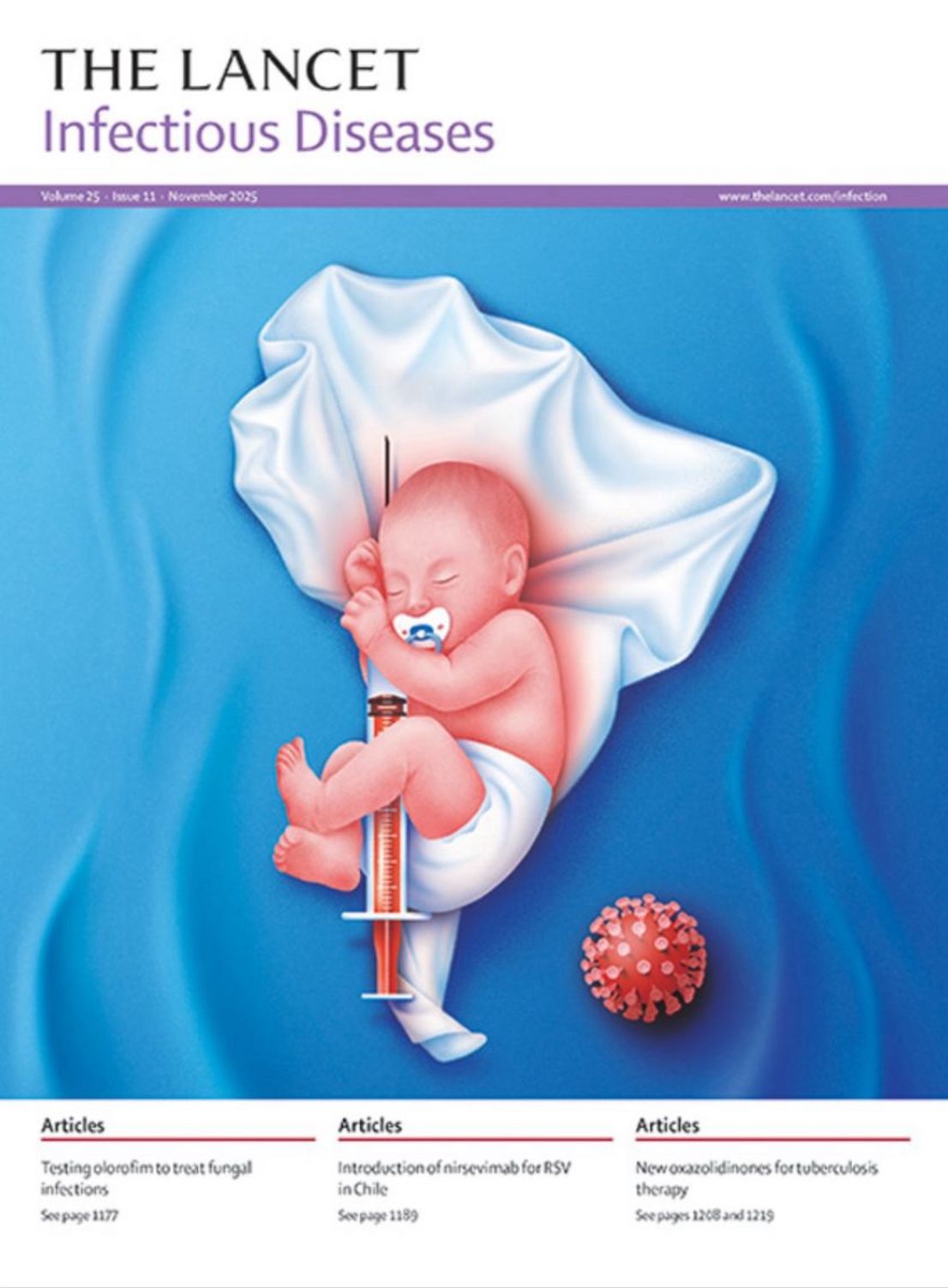 Portada Revista The Lancet ID