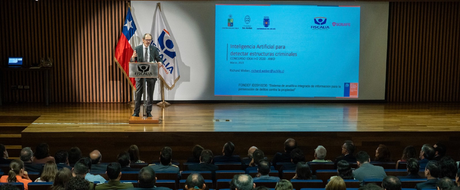 Sistema basado en IA será aplicado por Fiscalía de Chile para detectar estructuras criminales