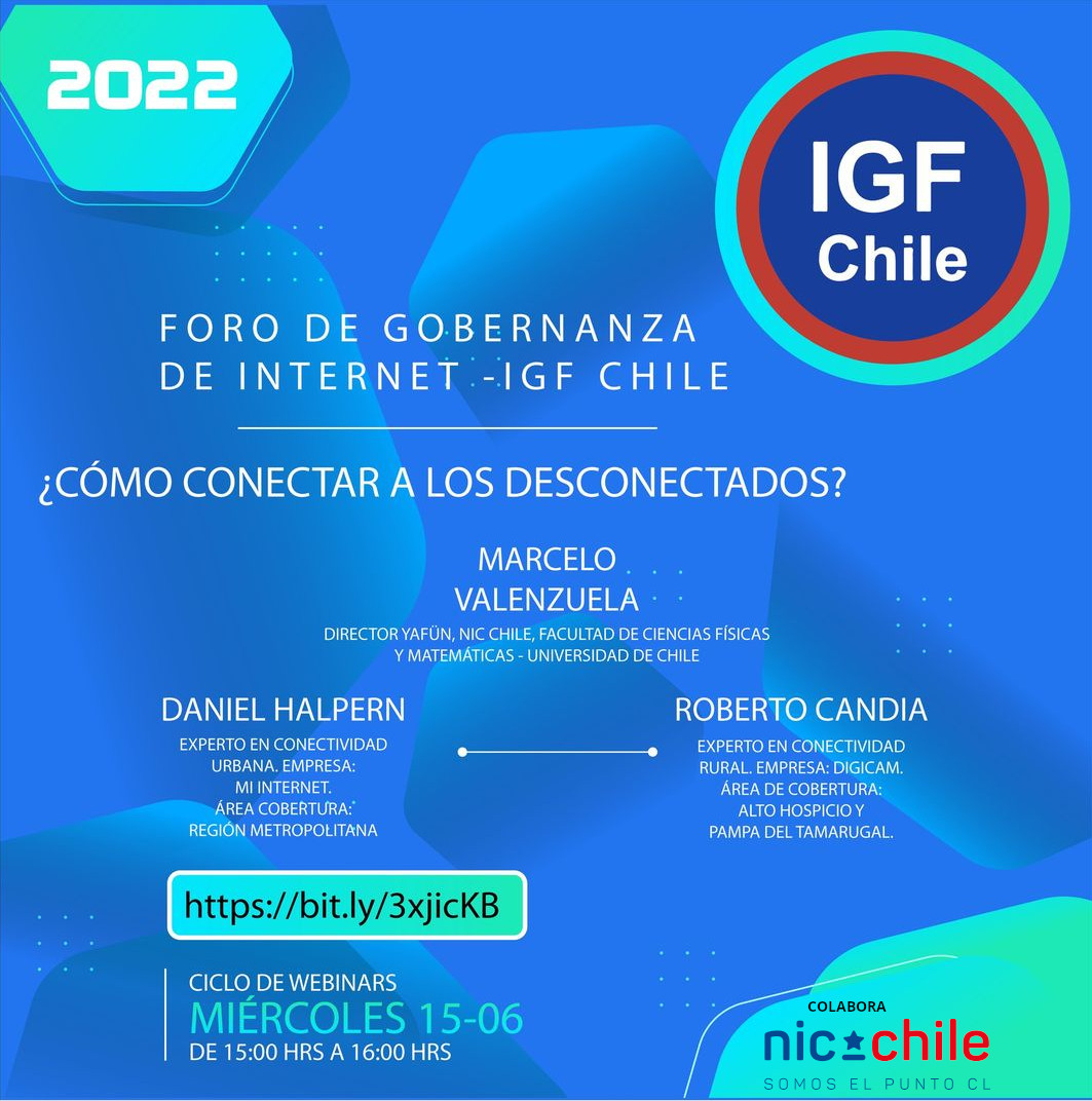 Webinar IGF Chile ¿Cómo conectar a los desconectados?